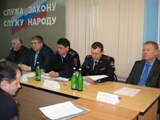 В межмуниципальном отделе МВД России «Калининский» прошло совещание по подведению итогов оперативно-служебной деятельности за 2017 год
