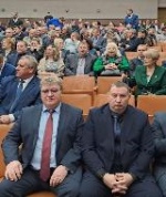 В составе делегации Калининского района принимаю участие во встрече Губернатора Саратовской области Романа Бусаргина с главами муниципальных районов и главами сельских администраций.