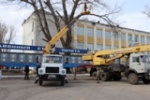 Субботник в нашем городе Калининске