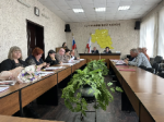 Екатерина Костерова Начальник отдела организационного обеспечения деятельности районного Собрания и делопроизводства аппарата Калининского районного Собрания выступила с докладом