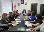 Глава района провел рабочую планерку с заместителями, начальниками управлений и отделов
