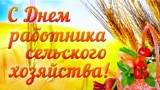 Поздравление и.о. главы Калининского МР В.Г. Лазарева, председателя Калининского районного Собрания С.С. Нугаева с Днем работника сельского хозяйства и перерабатывающей промышленности!