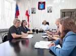 Провел рабочую планерку с заместителями, начальниками управлений и отделов администрации