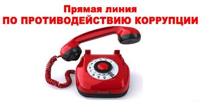 Прямая линия по вопросам противодействия коррупции