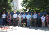 Сотрудники полиции и представители ЮДП приобщились к проведению траурного митинга, посвящённого Дню памяти и скорби