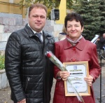 Открытие районного Стенда Почета