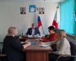 Встретился с социальным координатором филиала Государственного фонда «Защитники Отечества» в Калининском районе Светланой Романцовой
