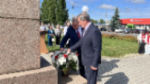 Глава района в преддверии праздника дня города принял участие в торжественном митинге у памятника Михаила Ивановича Калинина