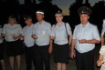 В Калининске сотрудники полиции зажгли "Свечу памяти"