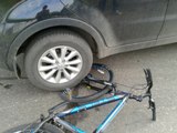 Пострадал велосипедист