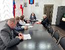 Глава района Валерий Лазарев провел прием граждан по личным вопросам.